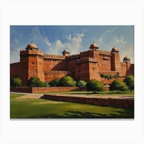 Red Fort Canvas Print