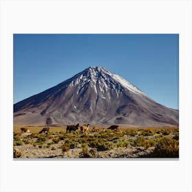 Volcano Atacama Canvas Print