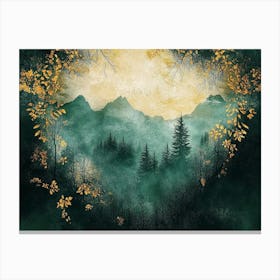 Heart Of The Forest Canvas Print