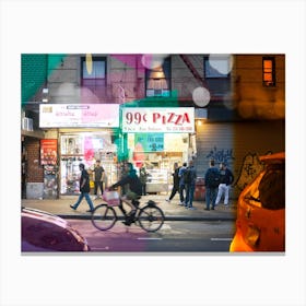 New York Pizza Canvas Print