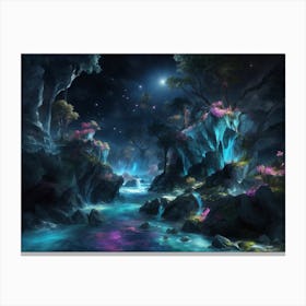 Dark Forest Canvas Print