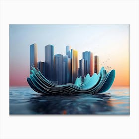 Cityscape Canvas Print