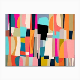 Mid Century Modern 4 Canvas Print