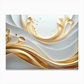 Modern And Creative 3d Abstraction Canvas Print