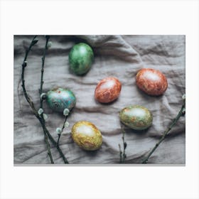 Easter Eggs 534 Canvas Print