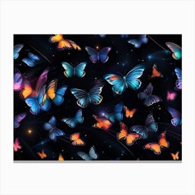 Butterfly Wallpaper 8 Canvas Print