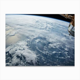 Earth From Space Canvas Print