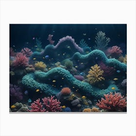 Coral Reef 6 Canvas Print