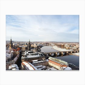 Dresden Panorama 02 Canvas Print