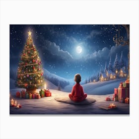 Christmas Tree Canvas Print