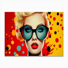 Pop Art 6 Canvas Print