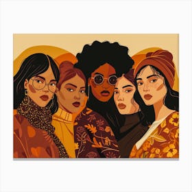 Women Of Color 23 Canvas Print