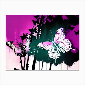 Butterfly Painting 106 Canvas Print