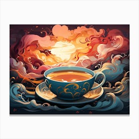 Tea Cup Canvas Print