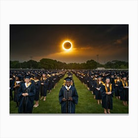 Graduation Ceremony 3 Canvas Print