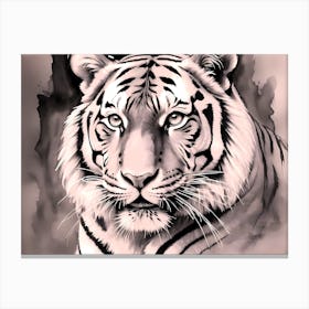 Wild Animal Illustration 3 Canvas Print