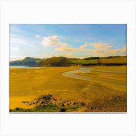 Devon Estuary Canvas Print