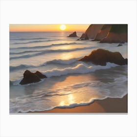 Oregon Coast 1 Canvas Print