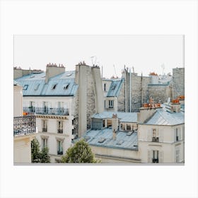 Montmartre, Paris 10 Canvas Print