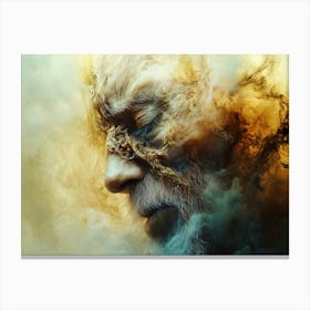 Old Man In The Clouds Canvas Print