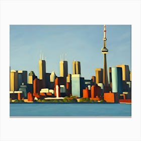 Toronto Skyline 1 Canvas Print