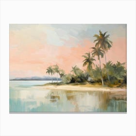 Sunset in the Tropics Canvas Print