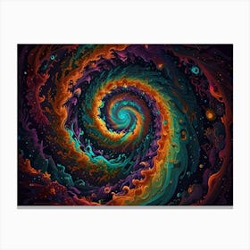 Spiral Galaxy Canvas Print