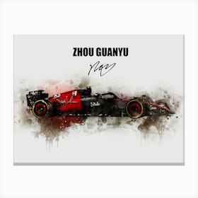 Zhou Guanyu Canvas Print