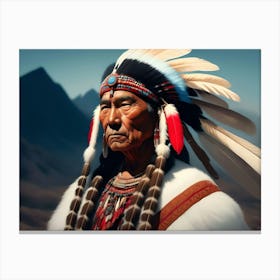 Chief 2 Canvas Print