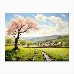 Springtime In The Yorkshire Dales 3 Canvas Print