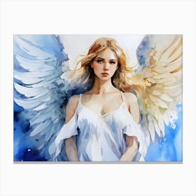 Angel Painting Canvas Print