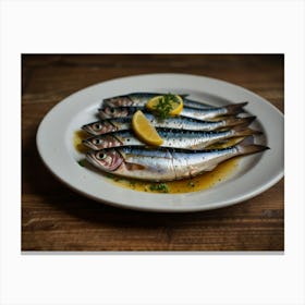 Sardines 10 Canvas Print