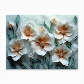 Flower Wall Art 1 Canvas Print