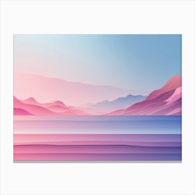 Abstract Landscape 8 Canvas Print