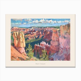 Western Landscapes Bryce Canyon Utah 2 Poster Canvas Print