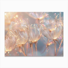 Dandelion Flowers Canvas Print