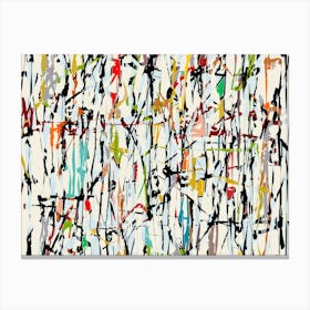 Pollock Wink 2 Canvas Print