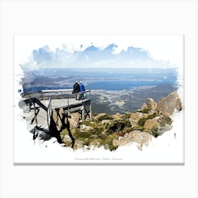 Kunanyi, Mt Wellington, Hobart, Tasmania Canvas Print