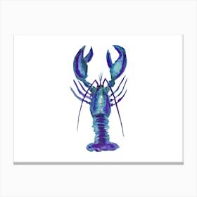 Blue Lobster Canvas Print