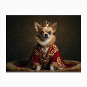 Chihuahua Portrait Canvas Print