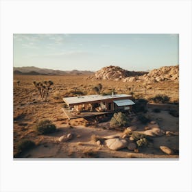 Joshua Tree Cabin Canvas Print