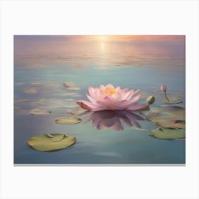 Water Lily 3 Canvas Print
