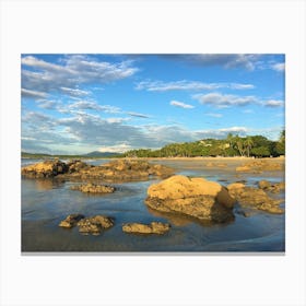 Golden Hour at Tamarindo Beach, Costa Rica Canvas Print