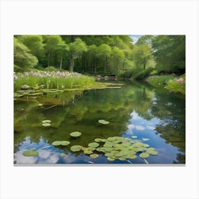 Lily Pond Canvas Print