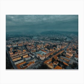 Photo & Art Print Old street in Verona, Italy. Canvas Print