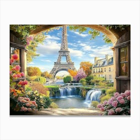 Eiffel Tower Canvas Print