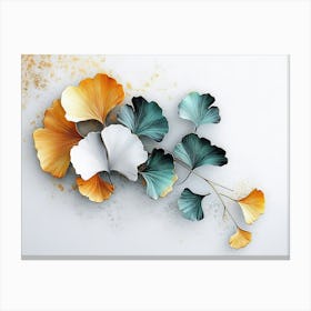 Ginkgo Leaves 10 Canvas Print