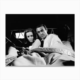 The Filming Of Thunderball Canvas Print