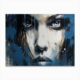 'Blue Eyes' 3 Canvas Print