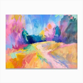 Road To Spring Canvas Print